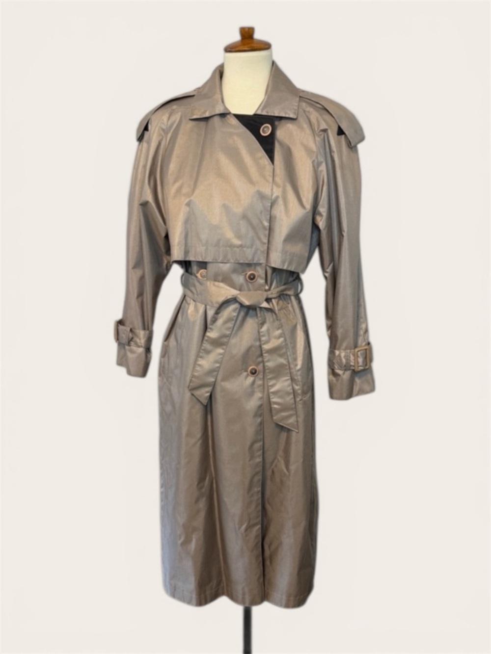Vintage British Mist Windbreaker Raincoat Trench